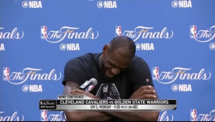 爱游戏平台体验-詹姆斯：克莱在16总决赛G5赛前的言论激励了我 我对此一笑置之