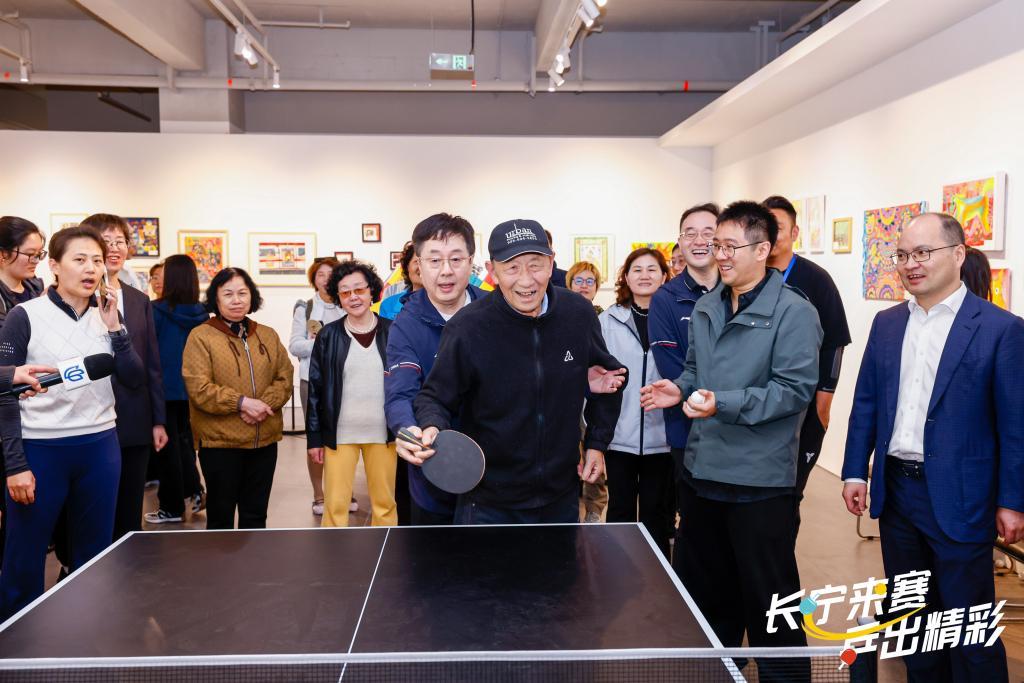 AYX GAMES-乒乓热浪“燃”遍申城，运动为认知障碍老人带去一束光